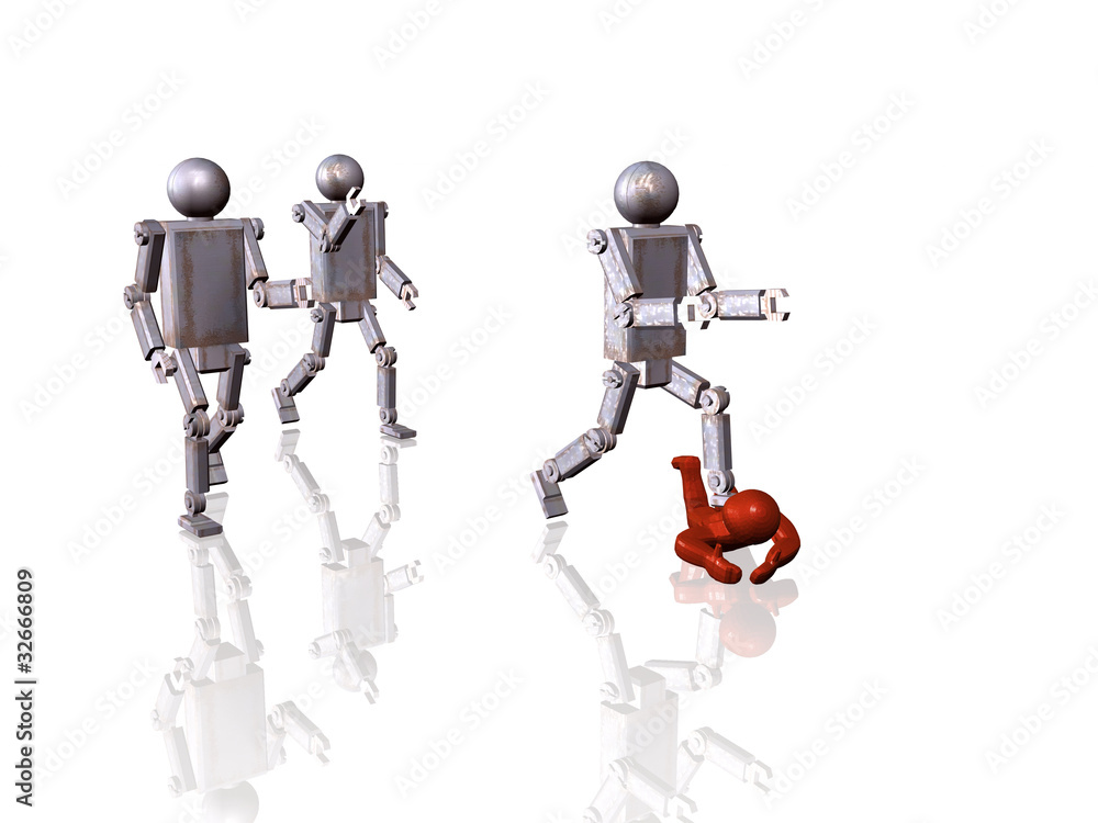 Robots and men Robots and men