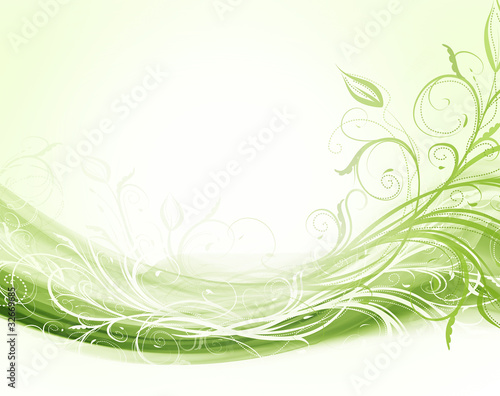 Abstract floral background