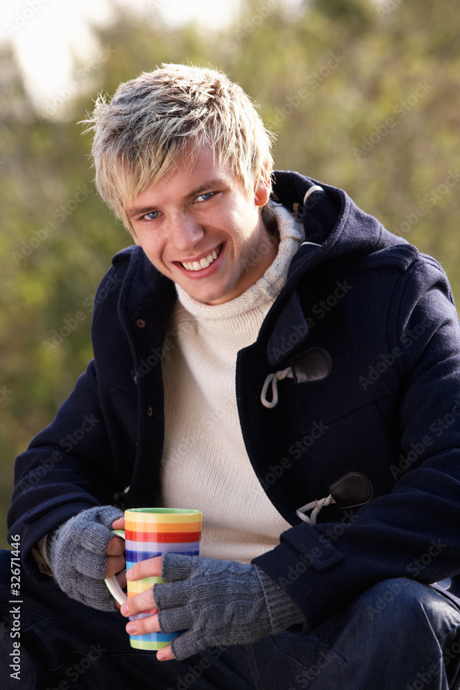 Portrait of young man Portrait of young man