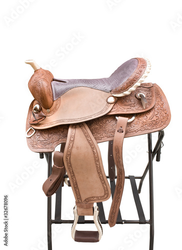 saddle a horse