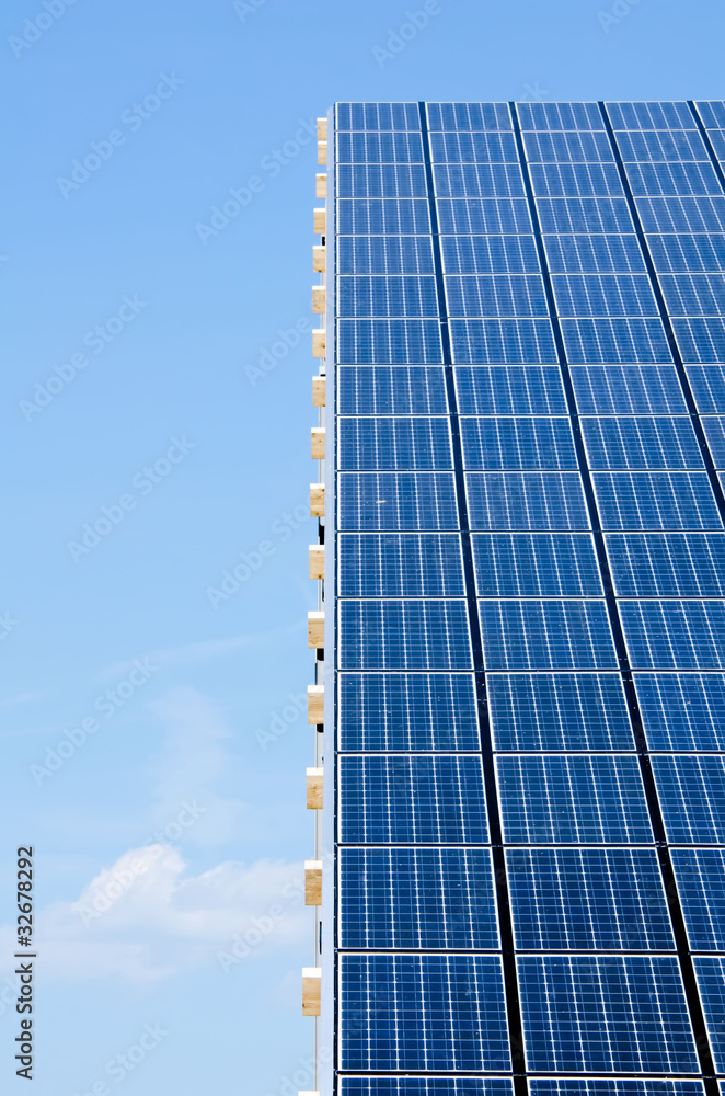 Obraz premium panneaux solaire