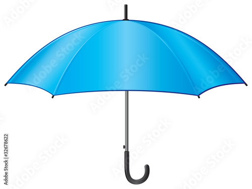 blue classic umbrella