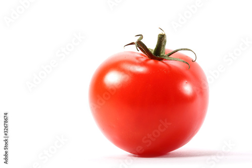 isolated tomato