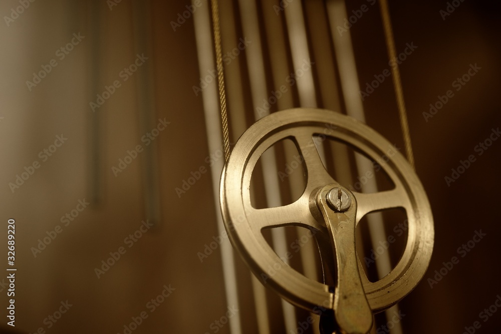 Obraz premium Clock mechanism