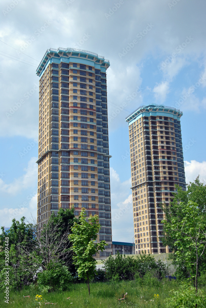 Элитный многоэтажный жилой комплекс в Москве