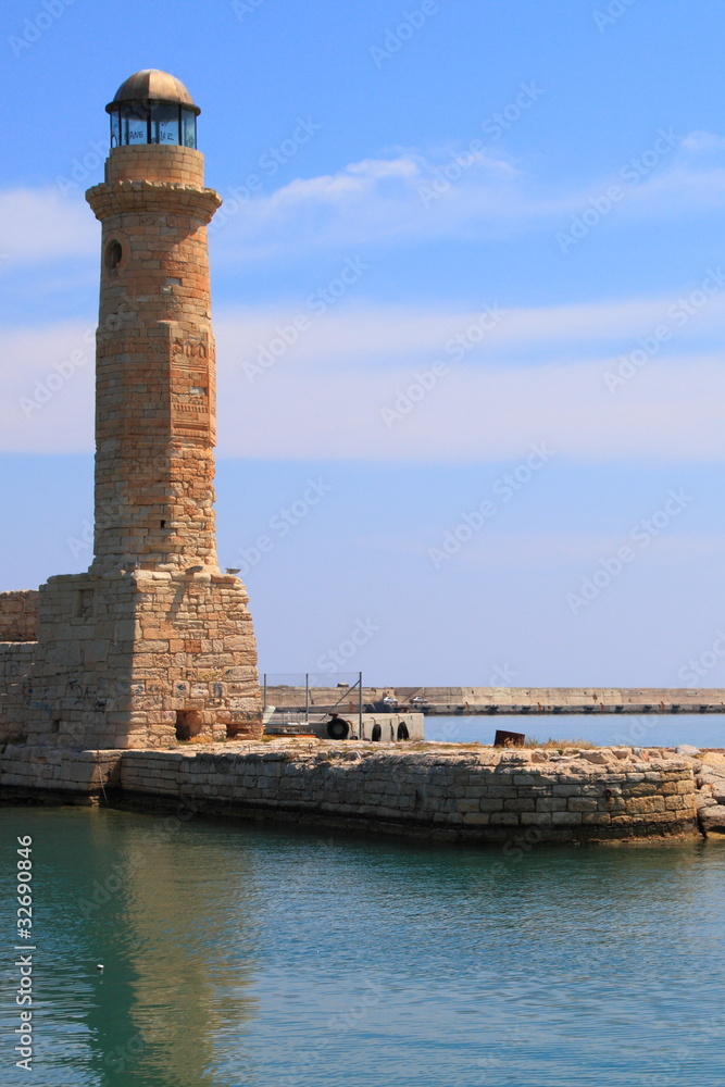 Leuchtturm in Rethymnon