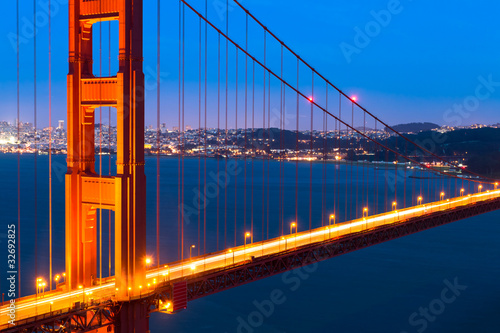 Golden Gate at sunset