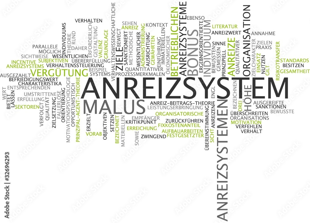 Fototapeta premium Anreizsystem