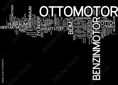 Bild auf Leinwand Benzinmotor - Ottomotor
