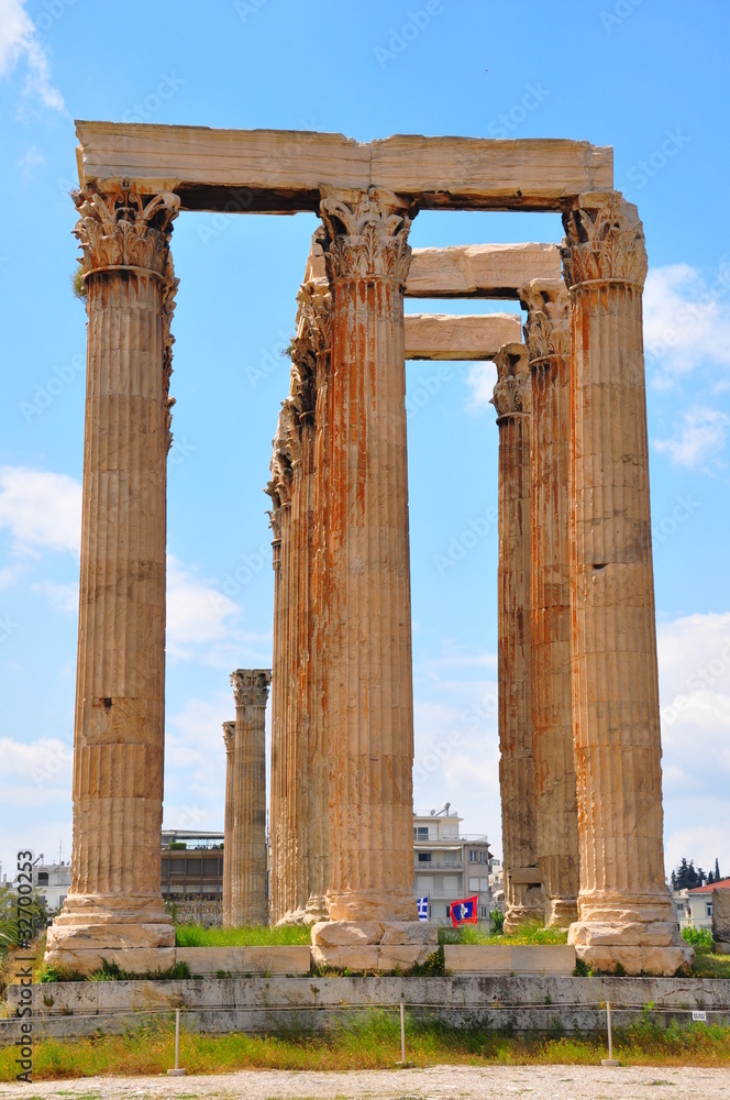 Temple of Olympian Zeus columns