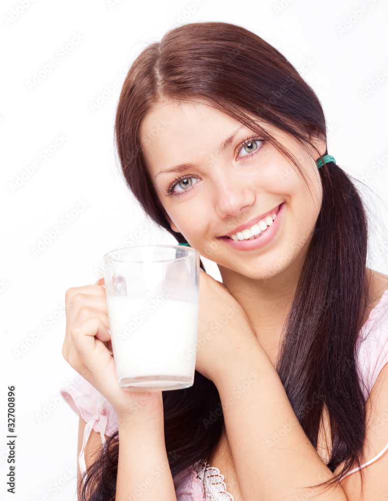 girl drinking milk girl drinking milk