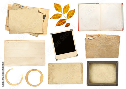 Fotografie Collection elements for scrapbooking