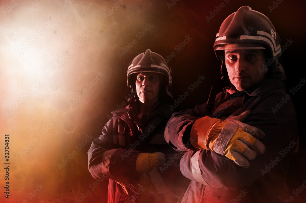 Fototapeta premium Firemen