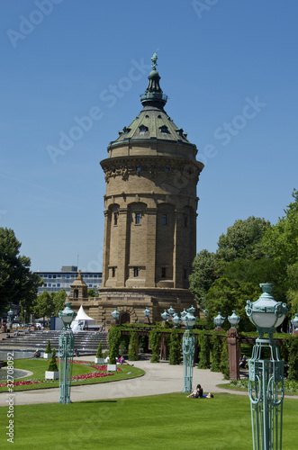 water tower in Mannheim