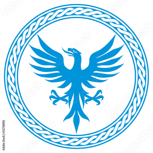 blue eagle (badge, design)