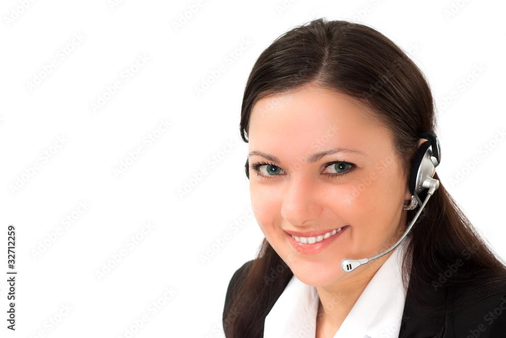 nice girl in a black business suit with a white nice girl in a black business suit with a white