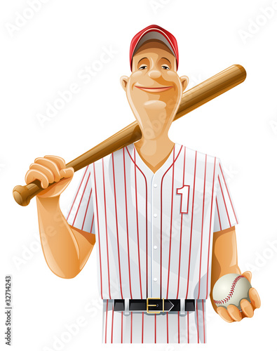 baseball player with bat