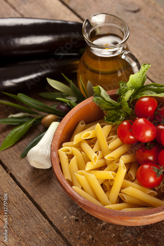 Penne alle melanzane