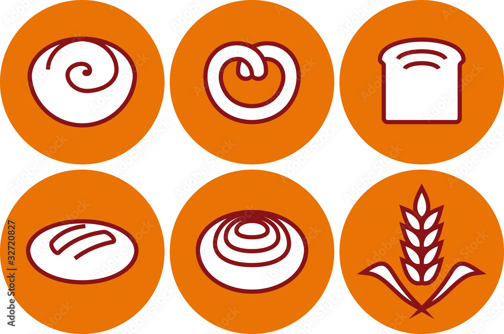 Pasrtry - Bakery products (Vector)