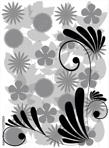 Flower collage.