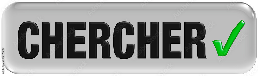Button grau Ecken rund CHERCHER Button grau Ecken rund CHERCHER