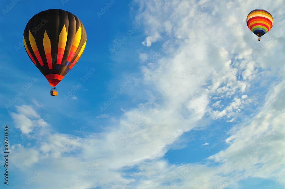 Fototapeta premium Balloon with blue sky