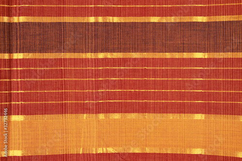 Close up of an Indian Saree design.
