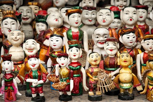 traditional puppets in hanoi vietnam