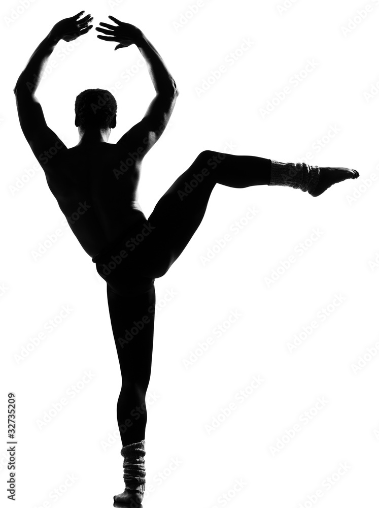 Fototapeta premium man dancer dancing