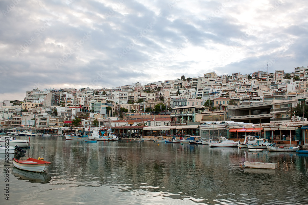 Mikrolimano Port in Piraeus, Athens, Greece