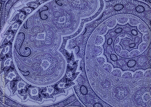 Wallpaper Mural Fond à motifs traditionnels indiens; Torontodigital.ca