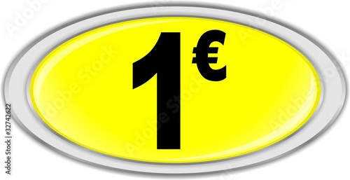 BOUTON 1€
