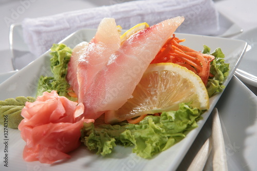 Sushi is popular japanese dish