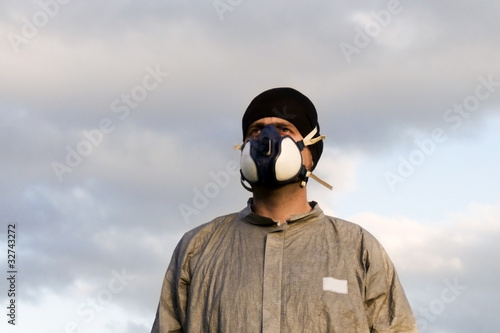 Máscara respiratoria photo