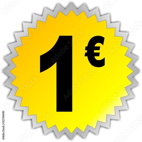 BOUTON 1€