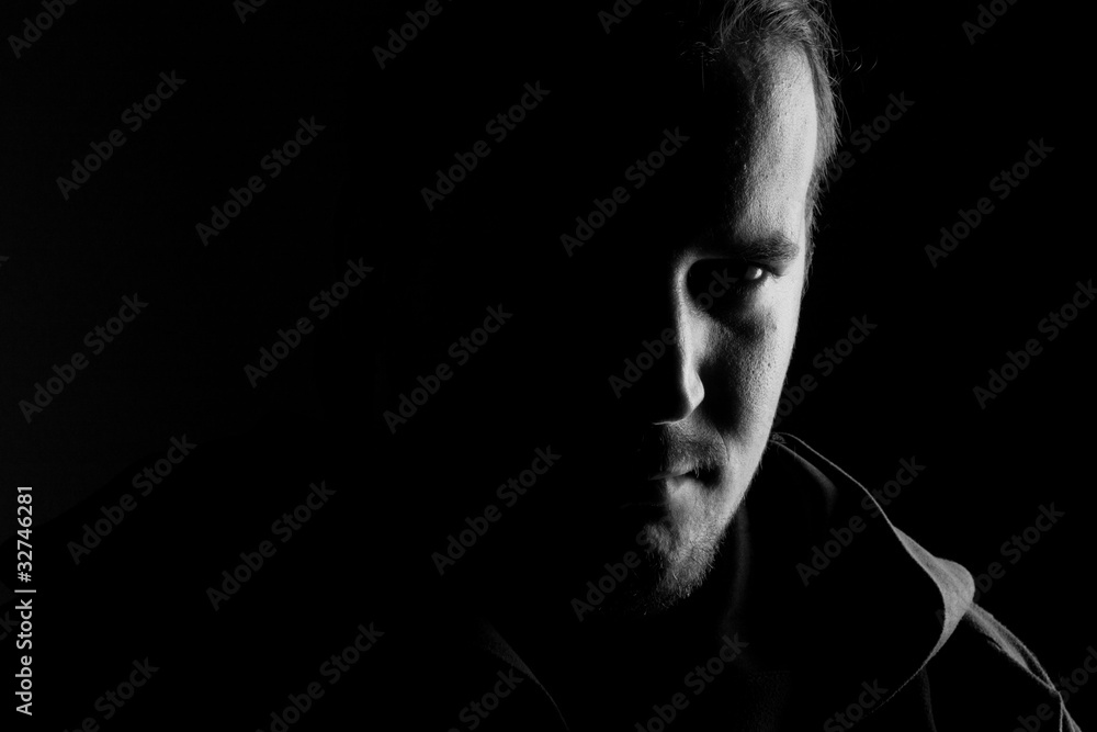 Portrait of monk Portrait of monk