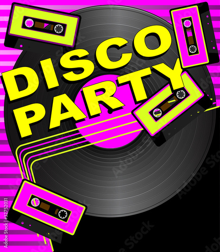 Retro Party Background