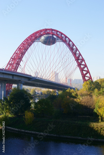 cable stayed bridge in Russia © Sergey Toronto