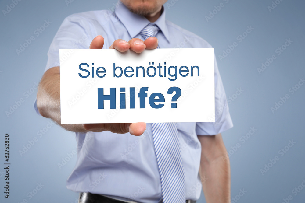Sie benötigen Hilfe?