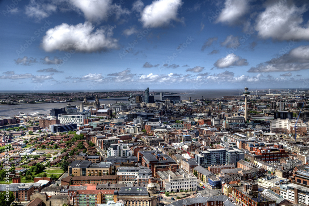 Fototapeta premium Liverpool City Centre, England