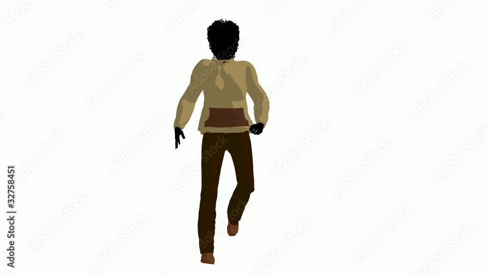 African American Urban Female Dancing African American Urban Female Dancing