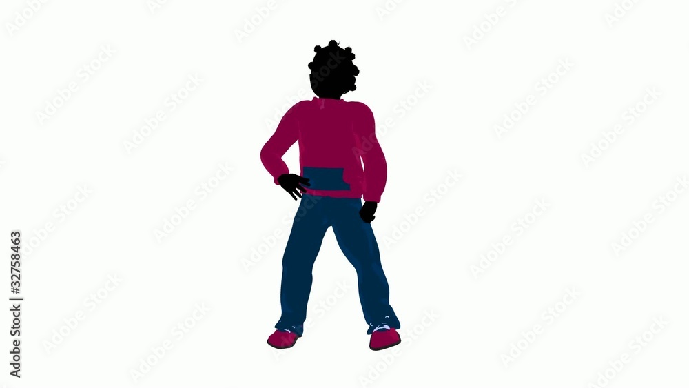 African American Teen Urban Female Dancing African American Teen Urban Female Dancing