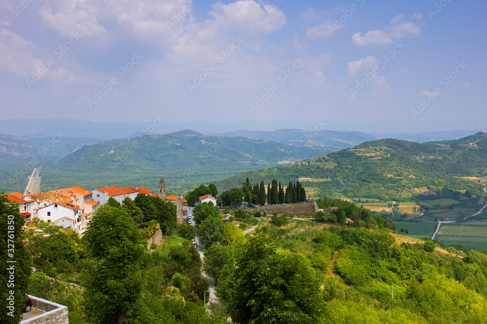 Fototapeta premium Motovun, Croatia