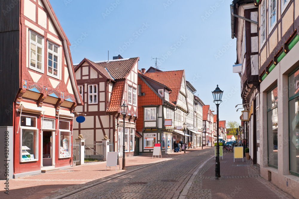 half-timber houses in Celle