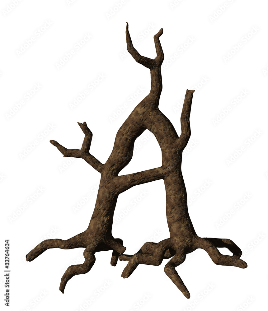 Obraz premium wooden letter a