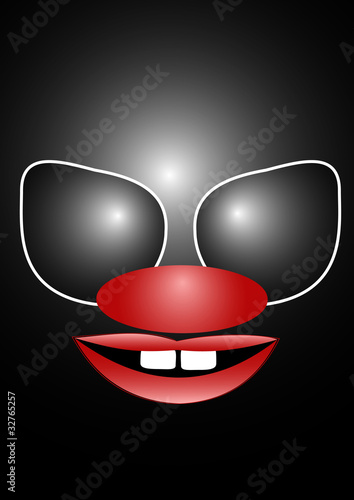 The terrible clown