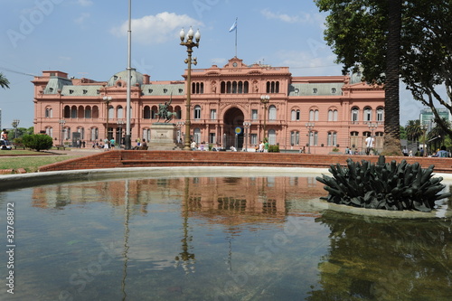 Casa Rosada in Plaza de Mayo