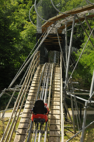 luge d’été à la base de loisir d’Etampes photo