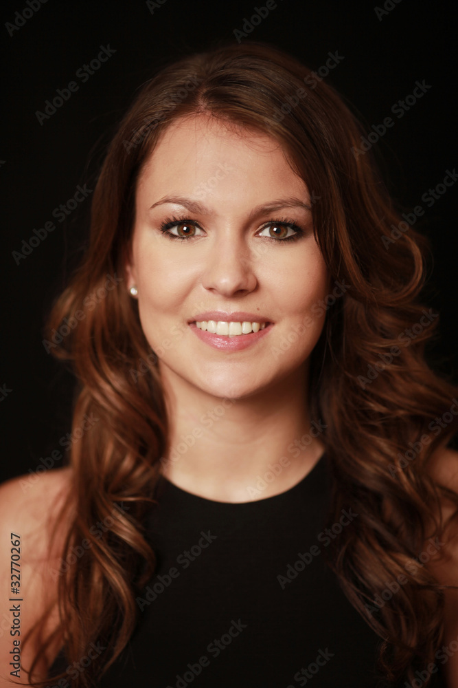 Portrait einer attraktiven Frau Portrait einer attraktiven Frau