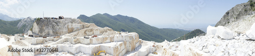 Foto quarry in carrara